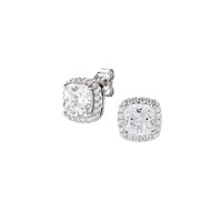 Earrings Amen Woman Lady in Silver Zircone EQUABBBZ - EQUABBBZ